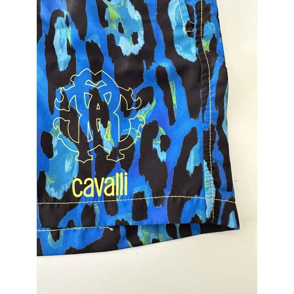 ROBERTO CAVALLI Junior Swim Shorts Size 16A Pockets Vacation Beach Designer